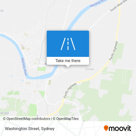 Washington Street map