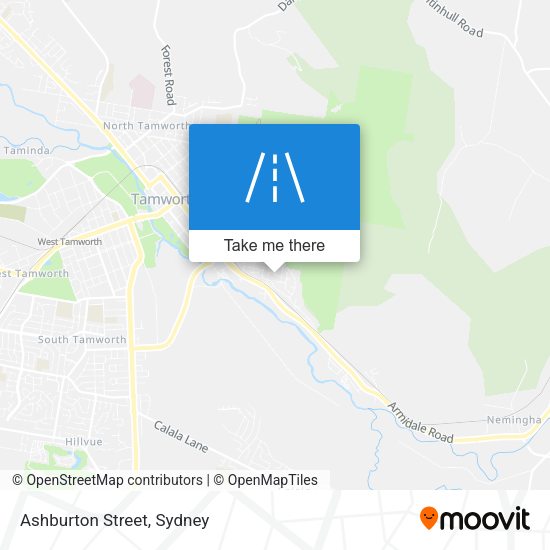 Ashburton Street map