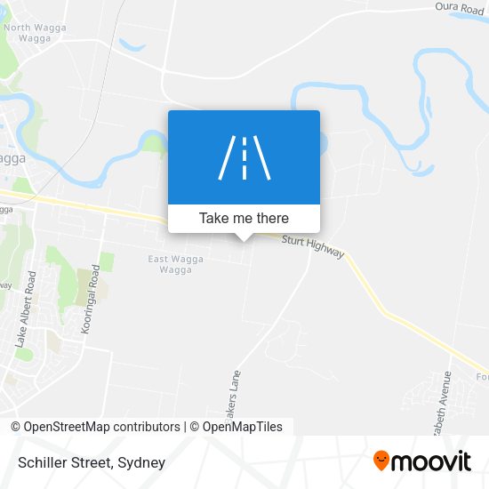 Schiller Street map