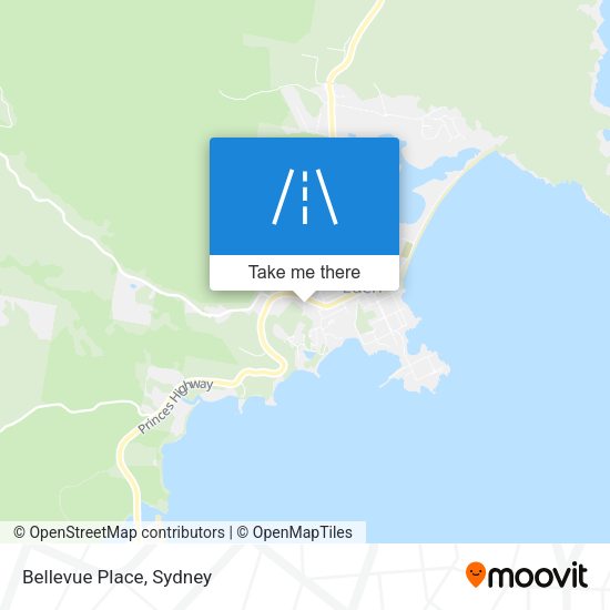 Bellevue Place map