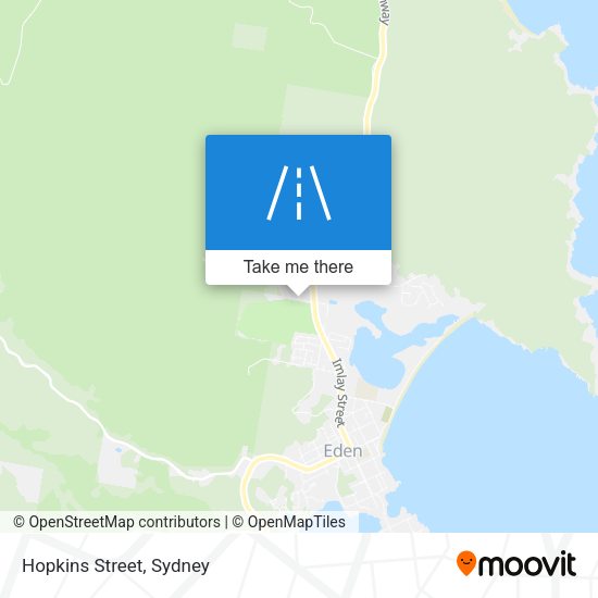 Hopkins Street map