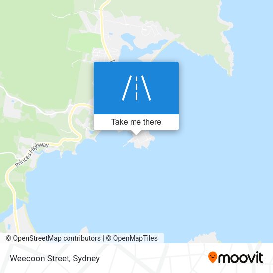 Weecoon Street map
