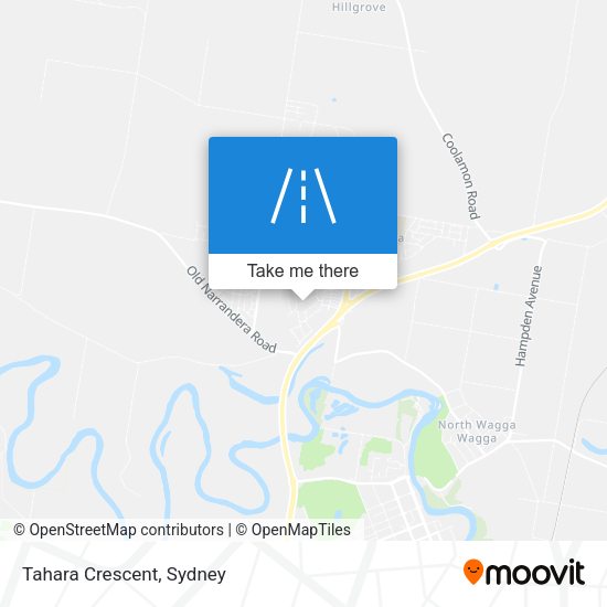 Tahara Crescent map