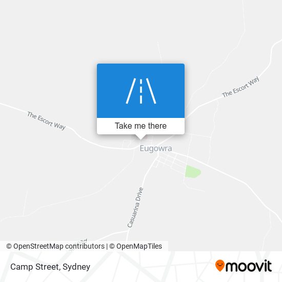 Camp Street map