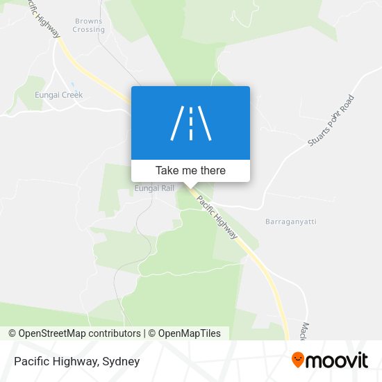 Pacific Highway map