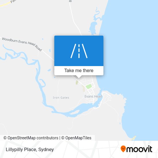 Lillypilly Place map