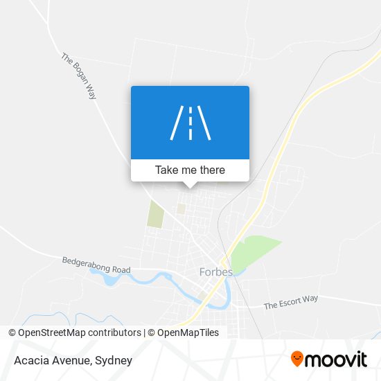 Acacia Avenue map