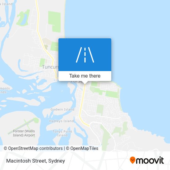 Macintosh Street map