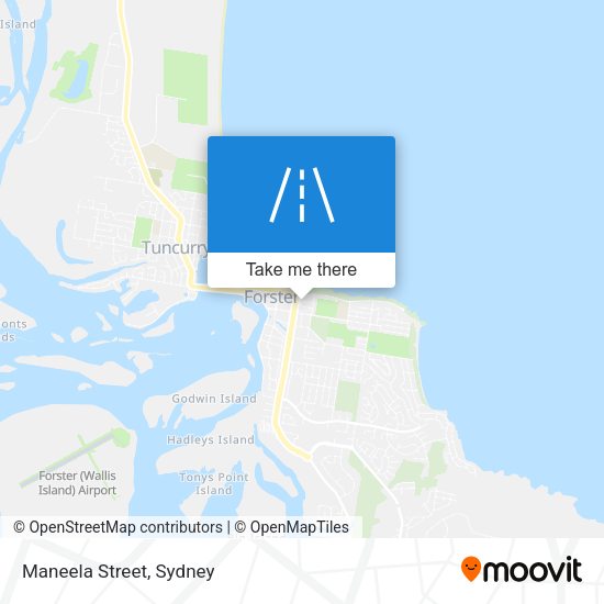 Maneela Street map
