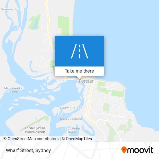 Wharf Street map