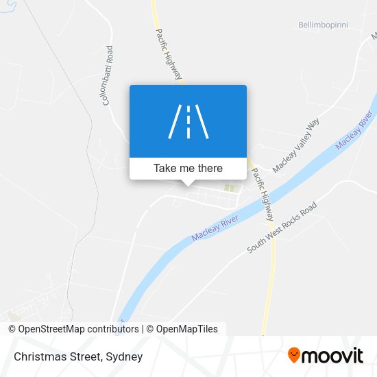 Christmas Street map