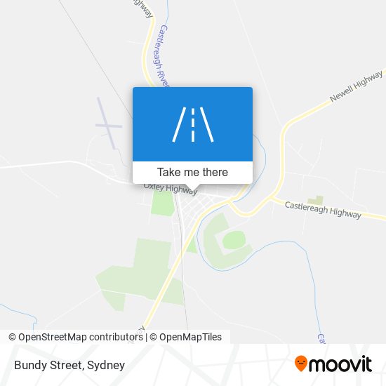 Bundy Street map