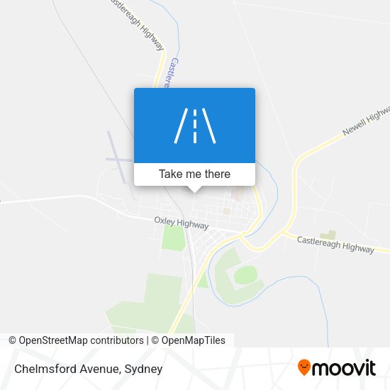 Chelmsford Avenue map