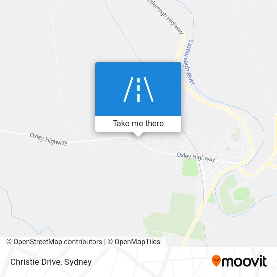 Christie Drive map