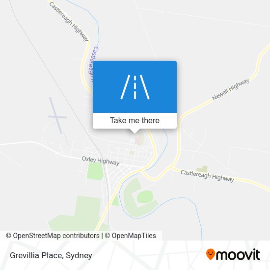 Grevillia Place map