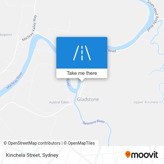 Kinchela Street map