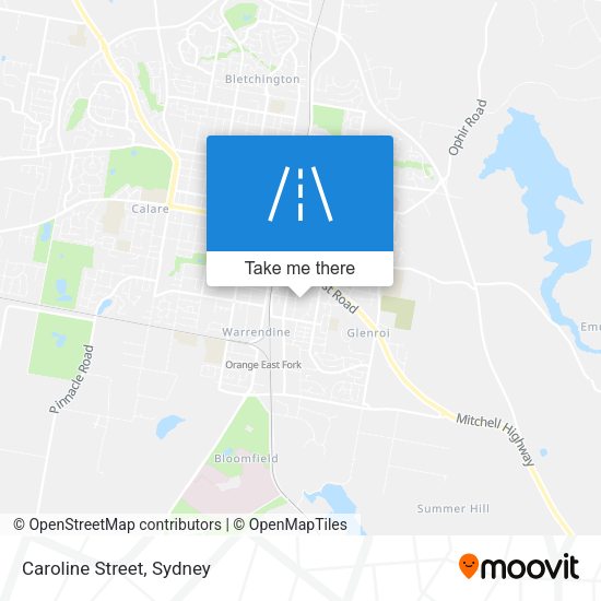 Caroline Street map
