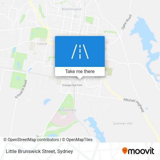 Little Brunswick Street map