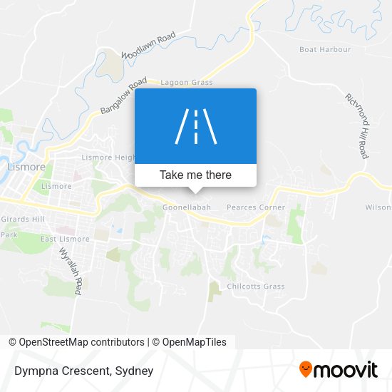 Dympna Crescent map