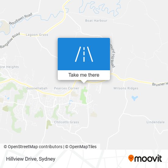 Hillview Drive map