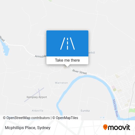 Mcphillips Place map