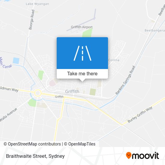 Braithwaite Street map