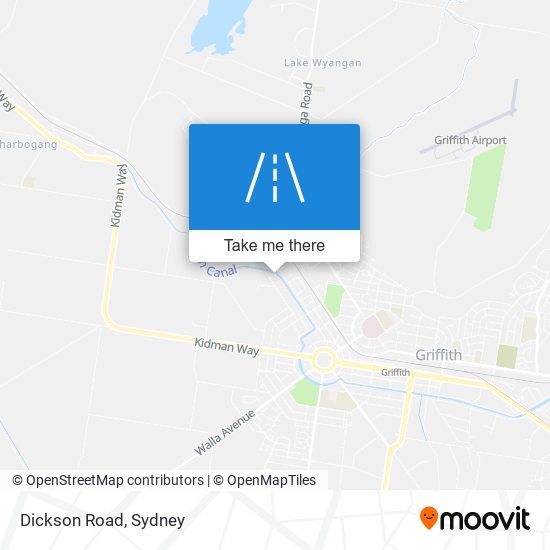 Dickson Road map