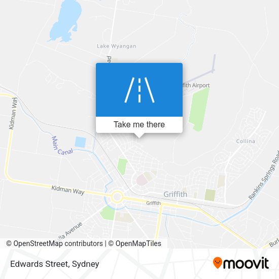 Edwards Street map