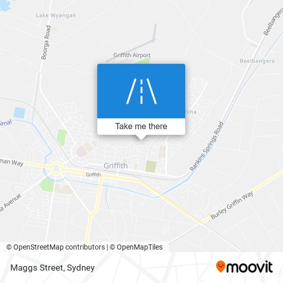 Maggs Street map