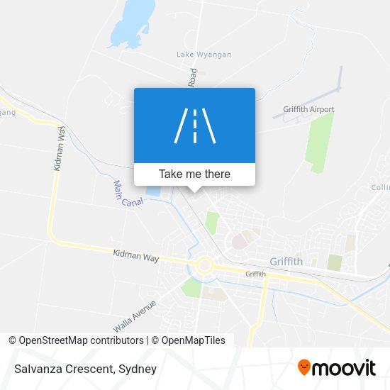 Salvanza Crescent map