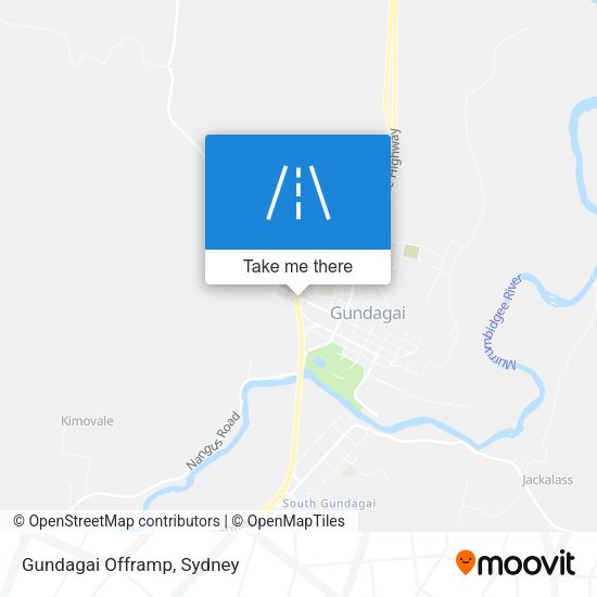 Gundagai Offramp map