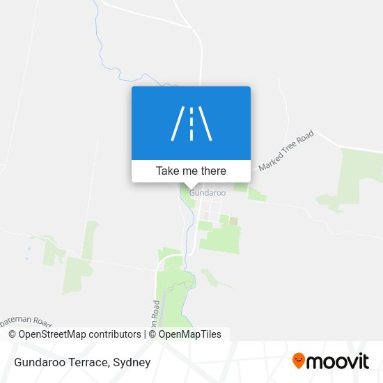 Gundaroo Terrace map