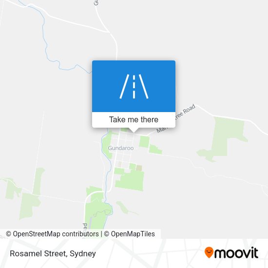Rosamel Street map
