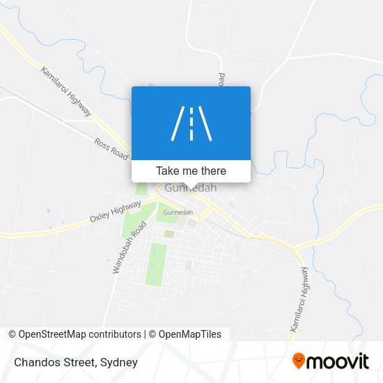 Chandos Street map