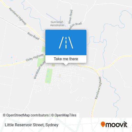 Little Reservoir Street map