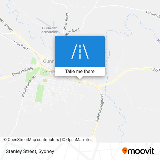 Stanley Street map