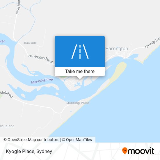 Kyogle Place map