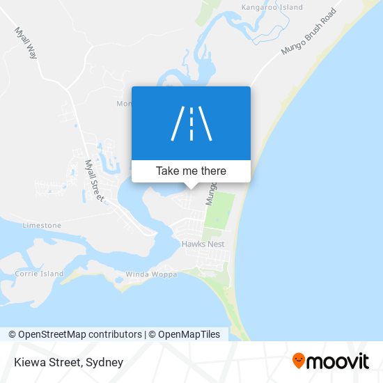 Kiewa Street map