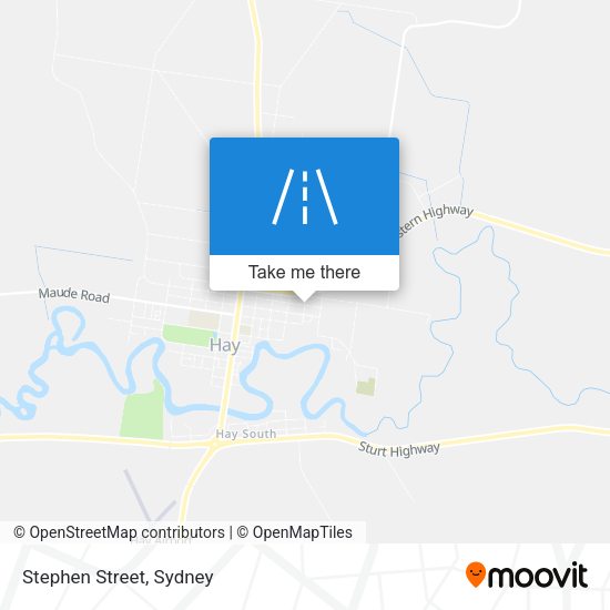 Stephen Street map