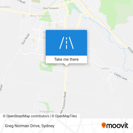 Greg Norman Drive map