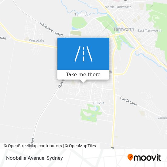 Noobillia Avenue map