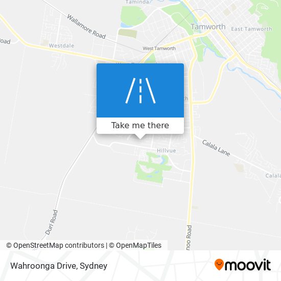 Wahroonga Drive map