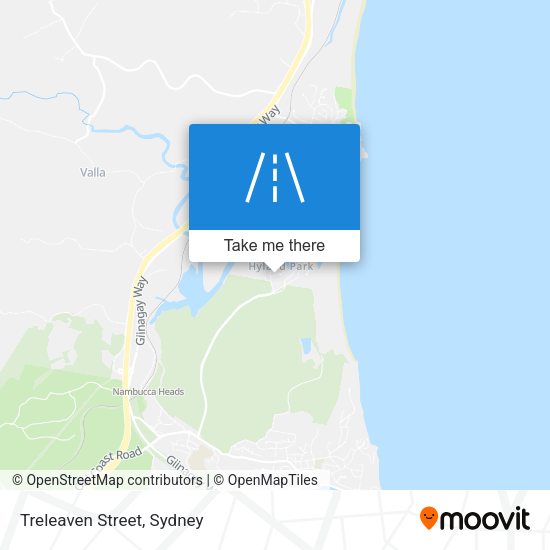 Treleaven Street map