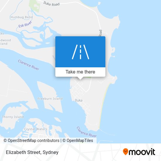 Elizabeth Street map
