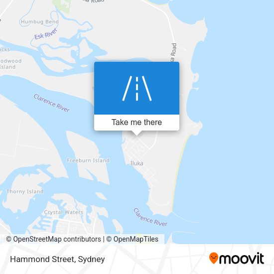 Hammond Street map