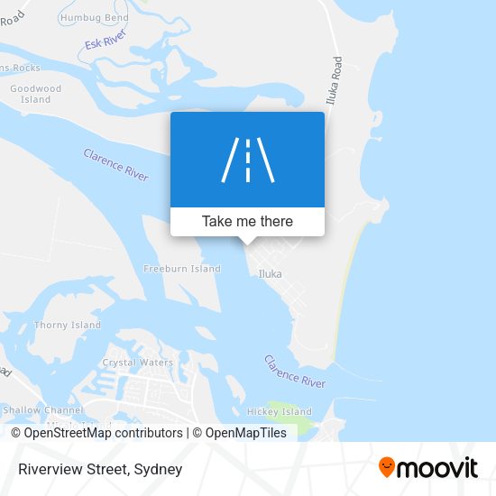 Riverview Street map