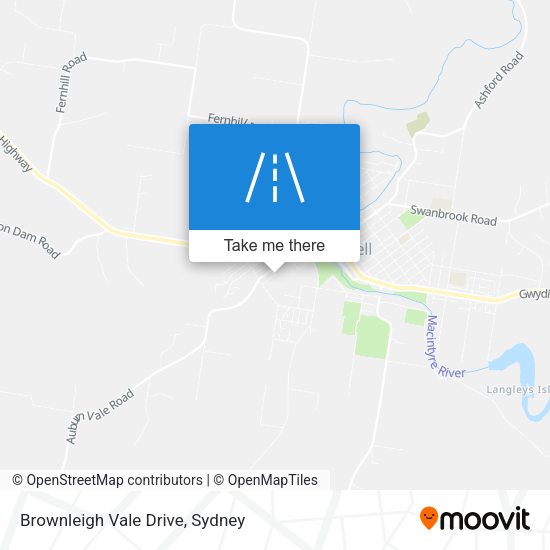 Brownleigh Vale Drive map