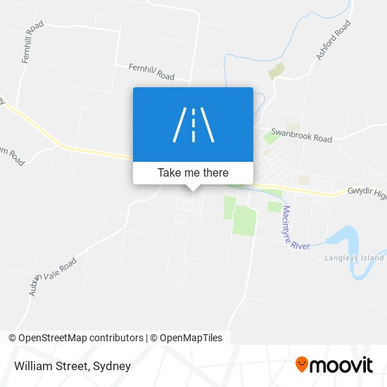 Mapa William Street