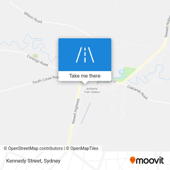 Kennedy Street map
