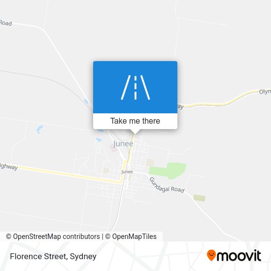 Florence Street map